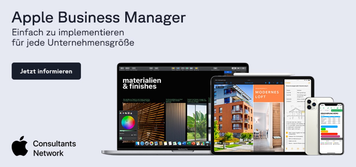 Zum Apple Business Manager