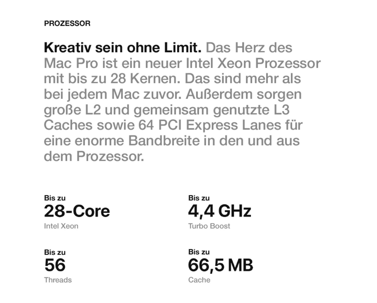 Zu den Mac Pro