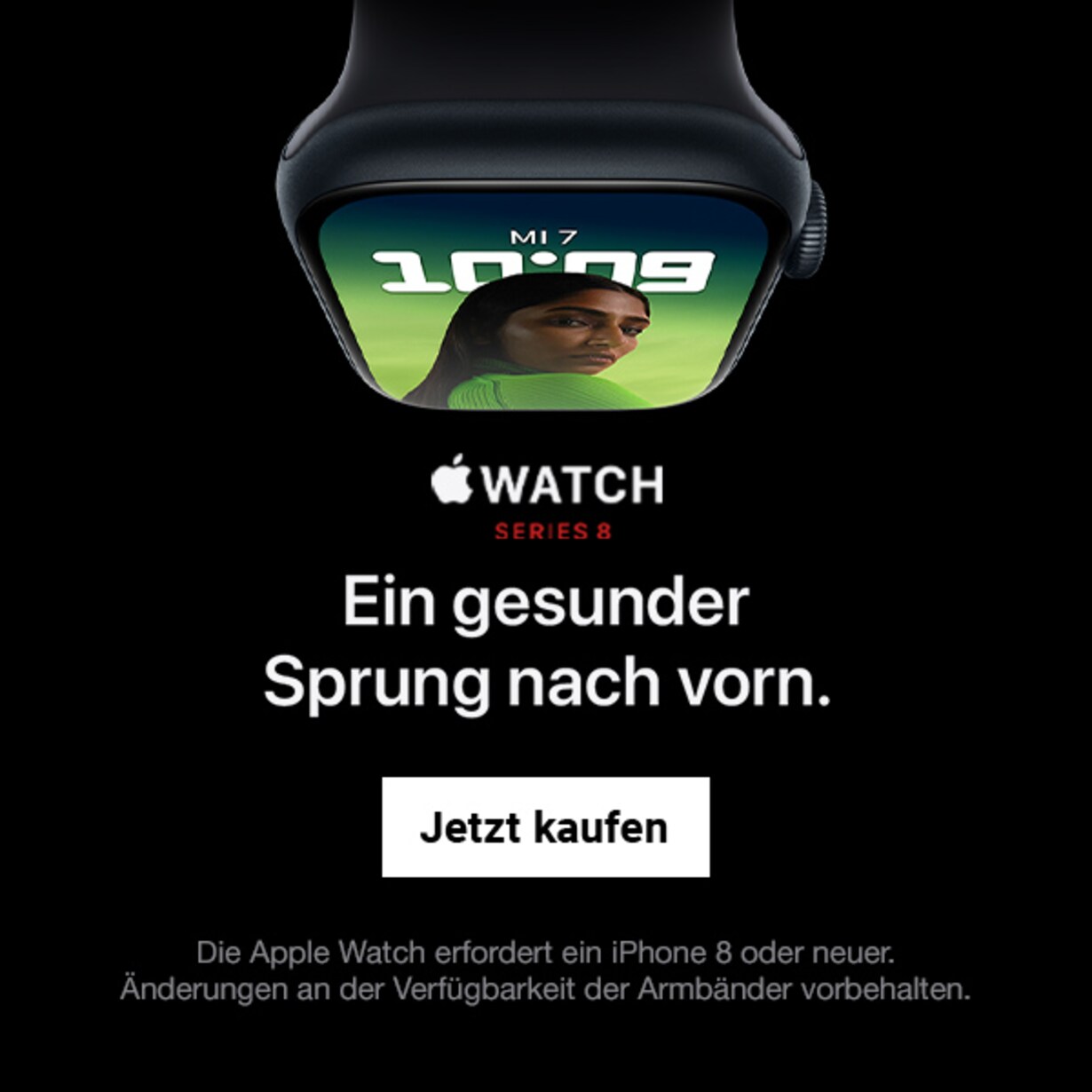 Zur Apple Watch Series 8 bei Cyberport