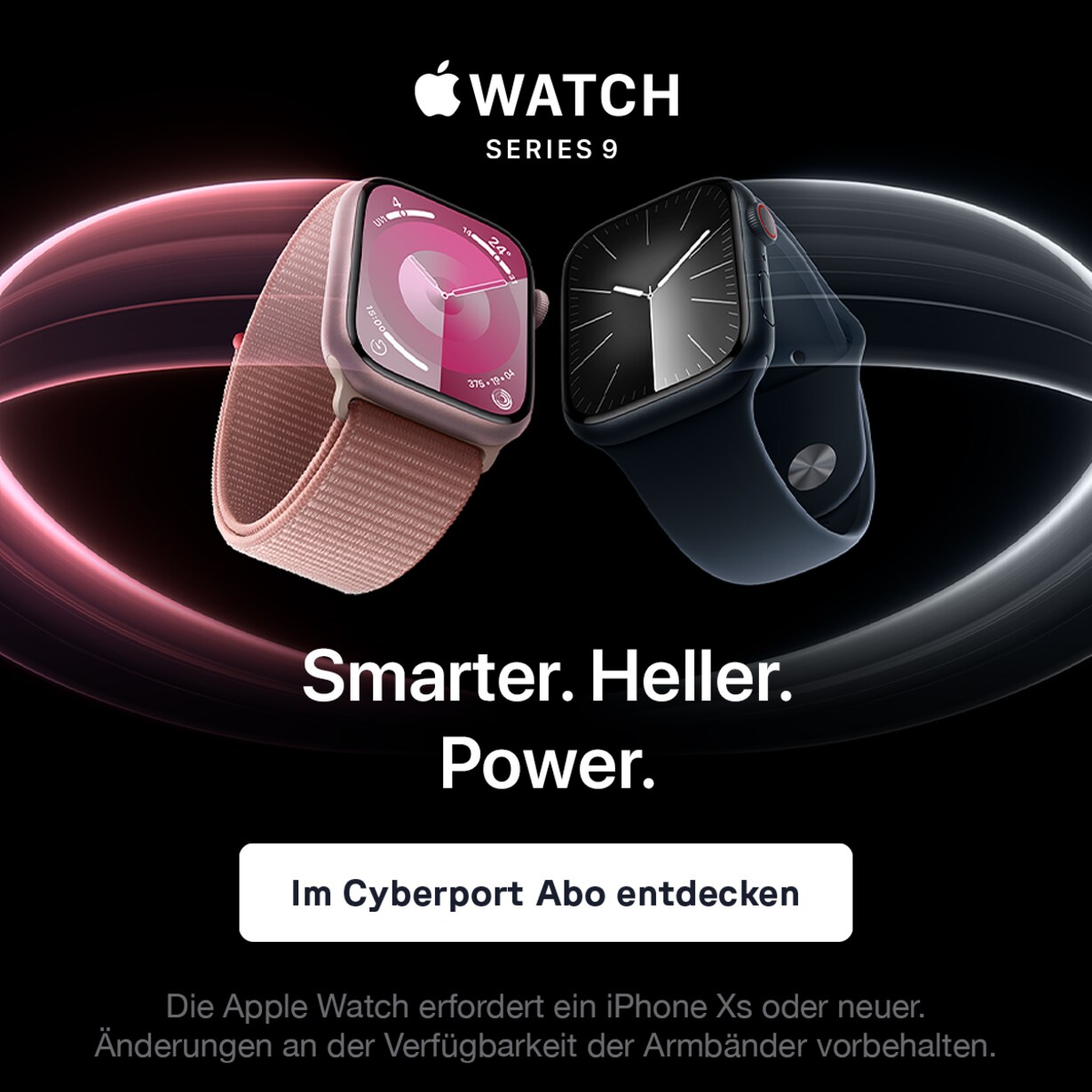 Zu der Apple Watch Series 9