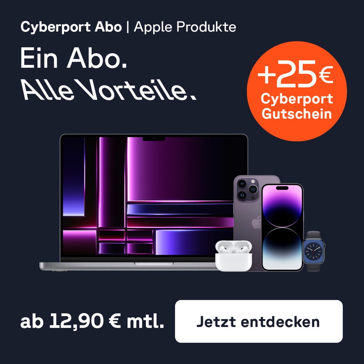 Zu dem Cyberport Abo