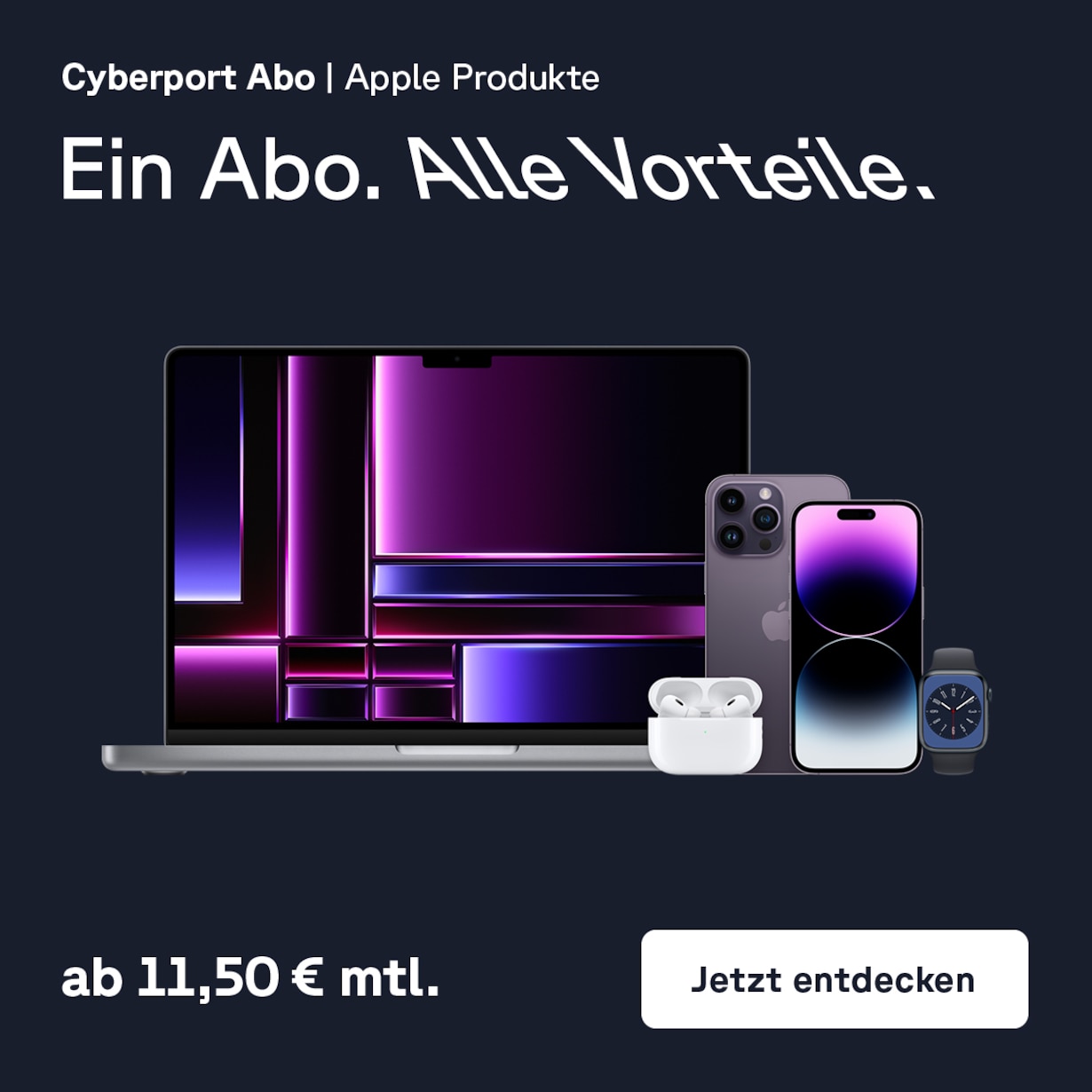 Zum Cyberport Abo für Apple-Produkte