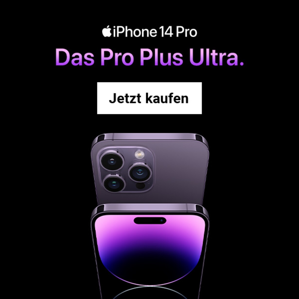 Zum Apple iPhone 14 Pro bei Cyberport