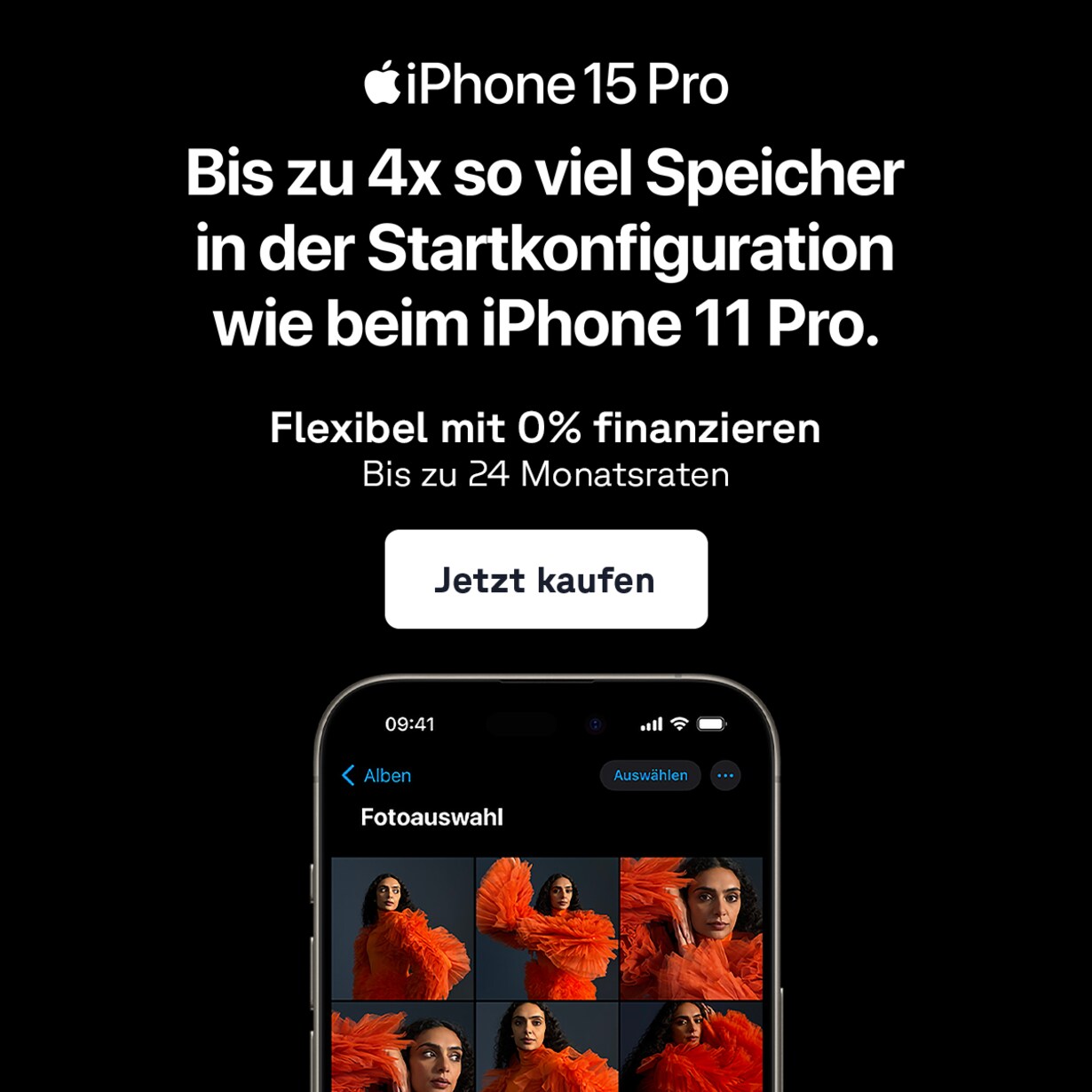 Zum Apple iPhone 15 Pro bei Cyberport