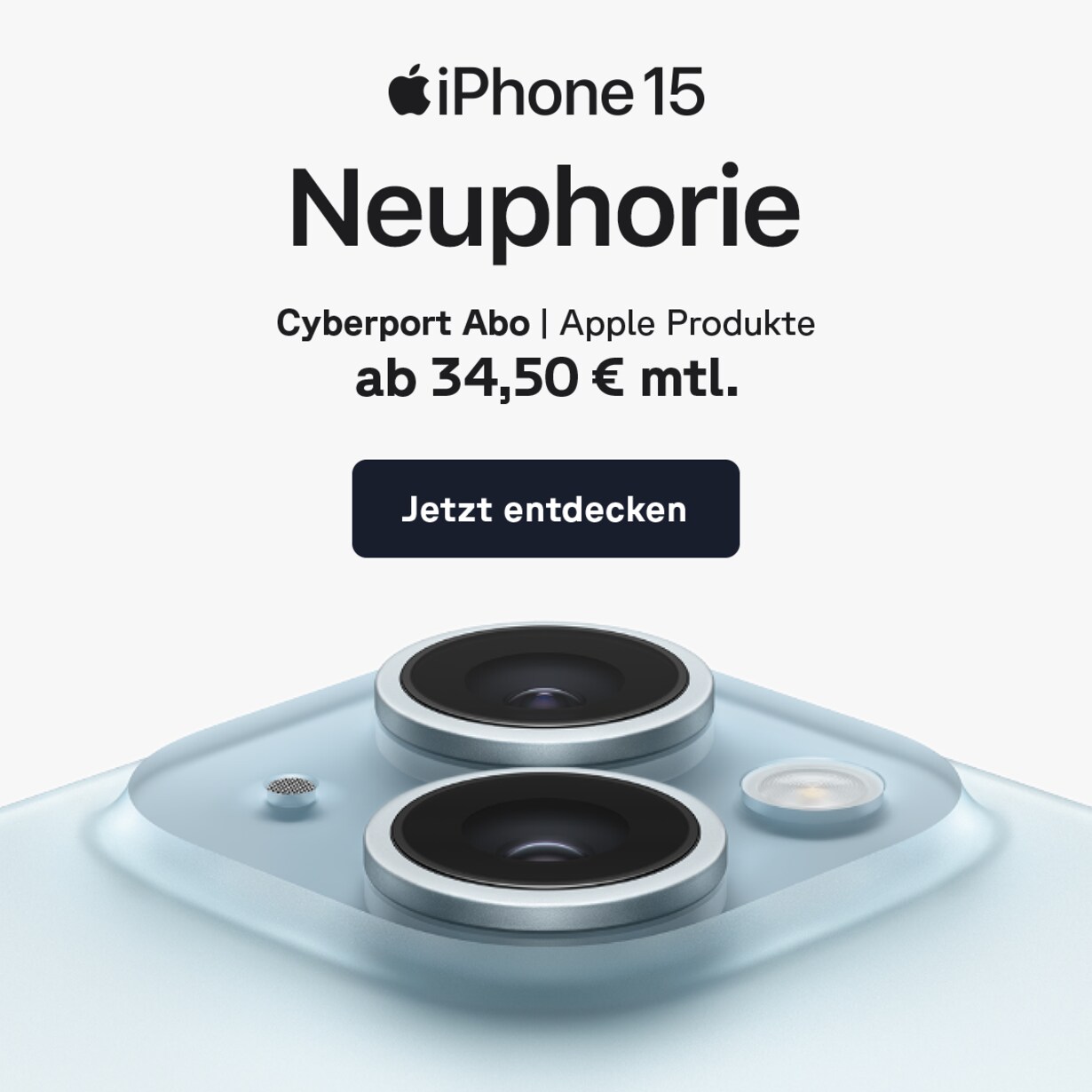 Zu dem iPhone 15 bei Cyberport