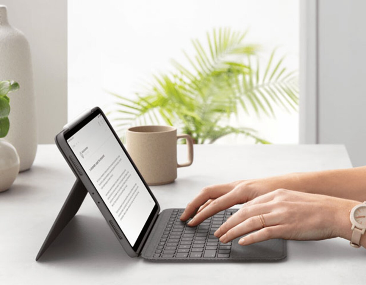 Zu den Tastatur-Cases von Logitech für iPad Pro