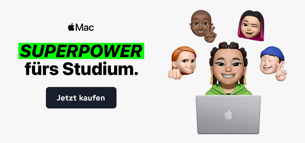 Hol dir das MacBook Air für dein Studium