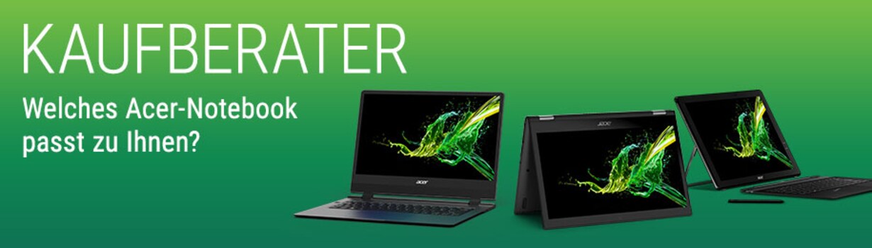 Zu den Acer-Notebooks