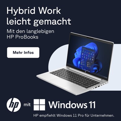 So geht hybrides Arbeiten: mit den HP ProBooks