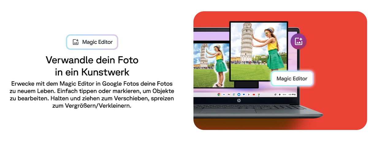 Zu den Chromebook Plus mit Google AI