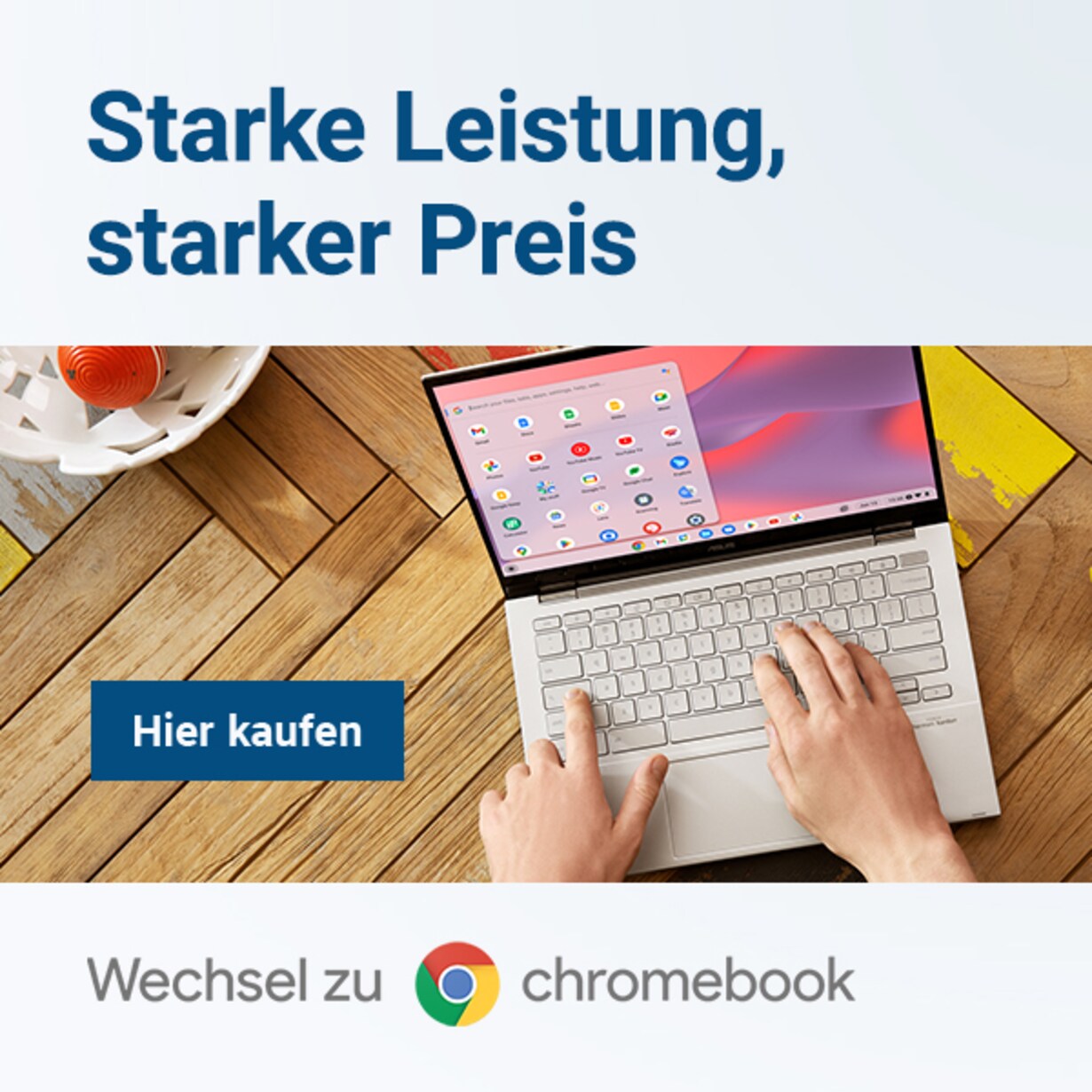 Zu den Chromebooks bei Cyberport