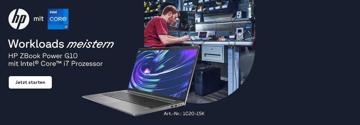 Nutze die HP ZBook-Power für anspruchsvolle Workloads