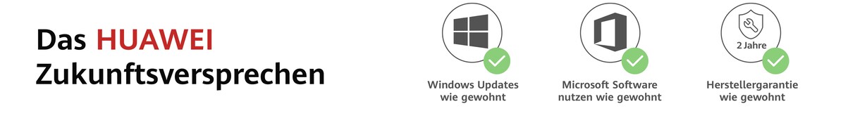 Zu den HUAWEI MateBook