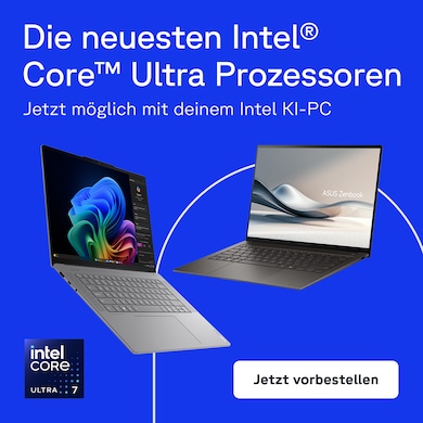 Entdecke die neusten Intel® Core™ Ultra Prozessoren