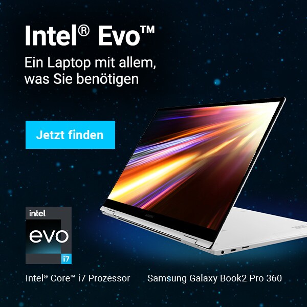 Zu den Notebooks mit Intel® Evo™