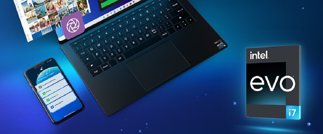 Zu den Notebooks mit Intel® Unison™