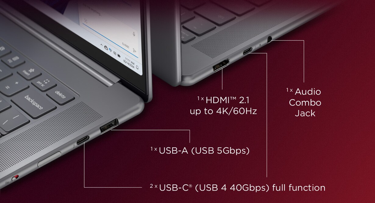 Zum neuen Lenovo Yoga Slim 7i mit Intel® Core™ Ultra Prozessor