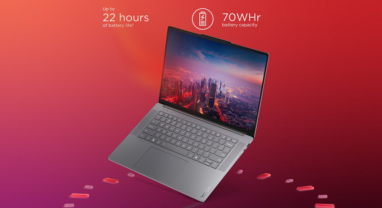 Zum neuen Lenovo Yoga Slim 7i mit Intel® Core™ Ultra Prozessor