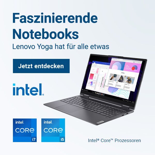 Zu den Yoga-Notebooks von Lenovo