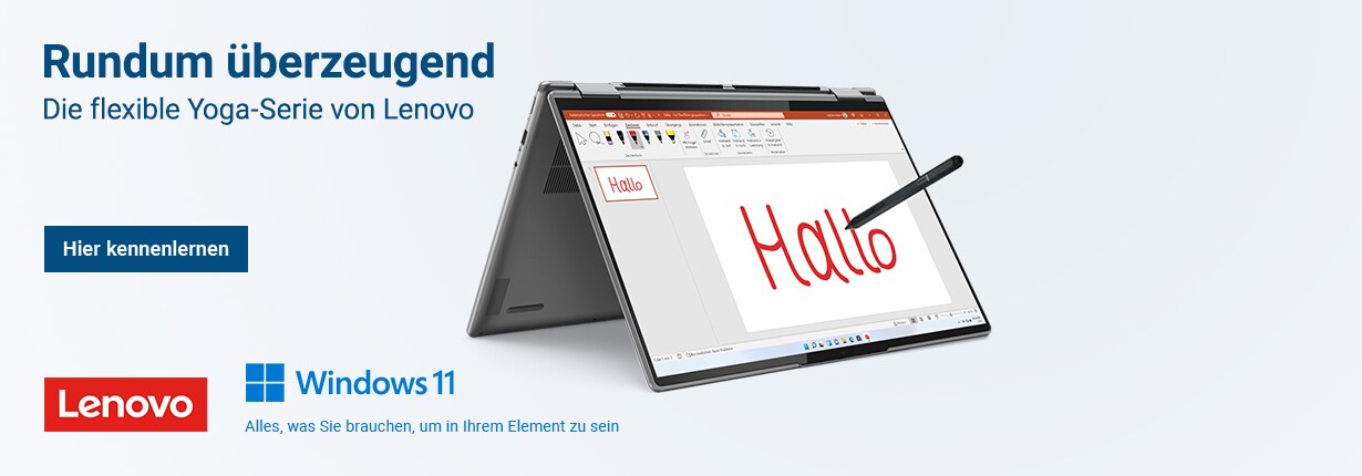 Zu den Lenovo Yoga