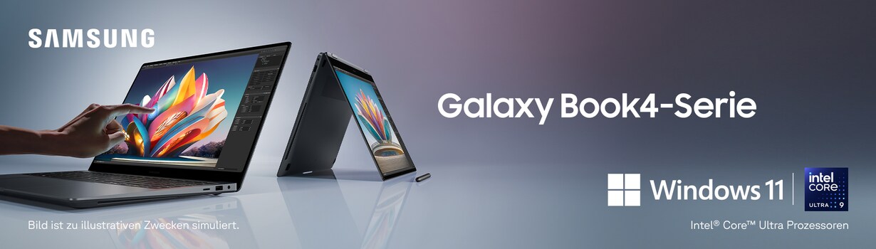 Mehr Infos zu den Samsung Galaxy Books