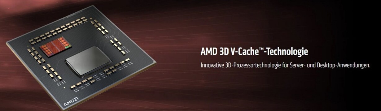 Zu den AMD-Prozessoren mit 3D V-Cache™-Technologie