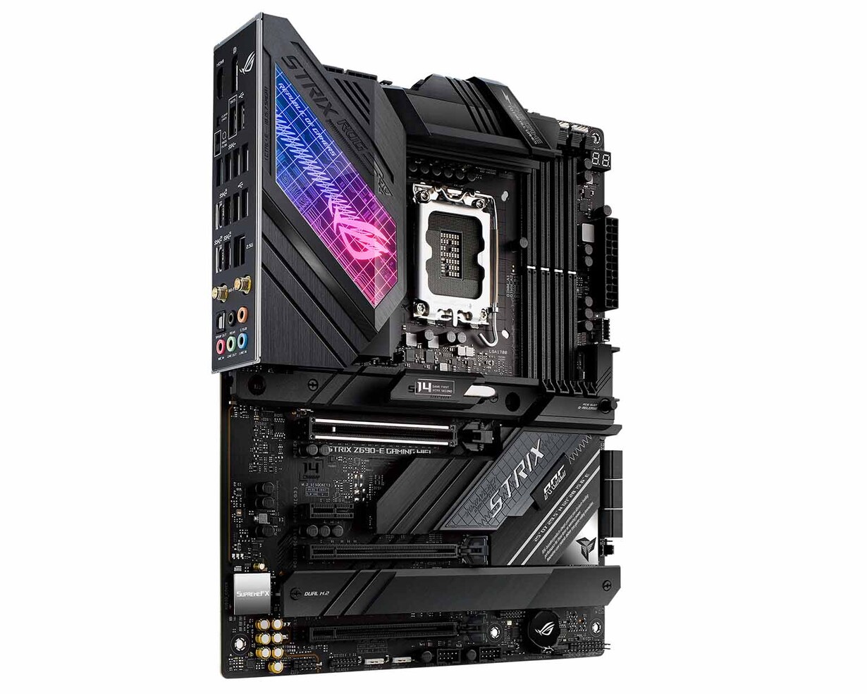 Zu den ASUS-ROG-Strix-Mainboards mit Intel Z690 Chipsatz