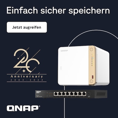 NAS + Switch für 10Gbe-Netzwerke von QNAP kaufen