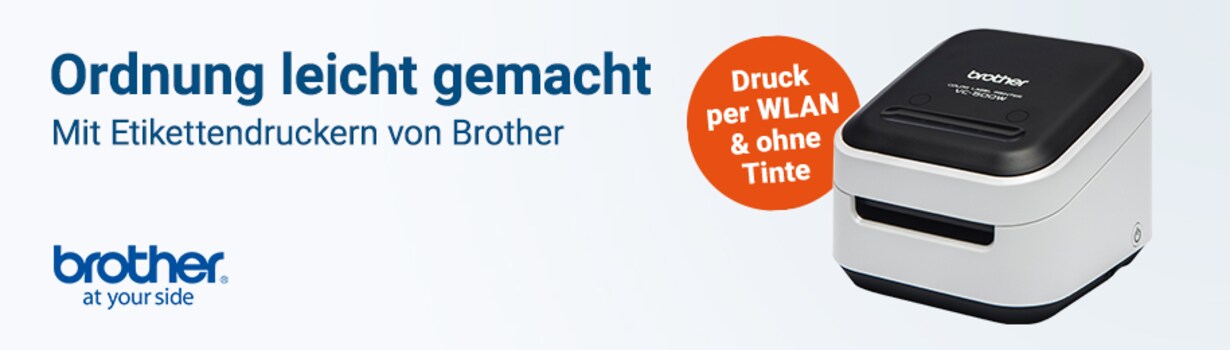 Zu den Etikettendruckern von Brother