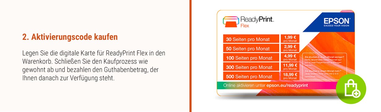 Zu den "ReadyPrint Flex"-Produkten von Epson