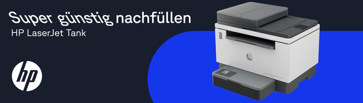 Zu den HP-Laserdruckern LaserJet Tank