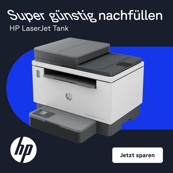 Zu den HP LaserJet Tank