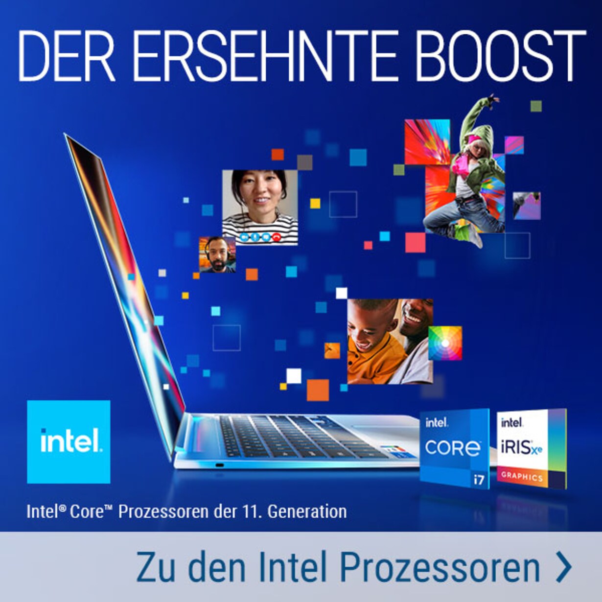 Zu den Intel® Core™ Prozessoren der 11. Generation