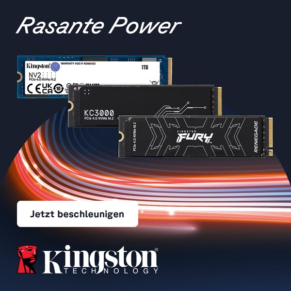 Alle Infos zu den SSDs von Kingston