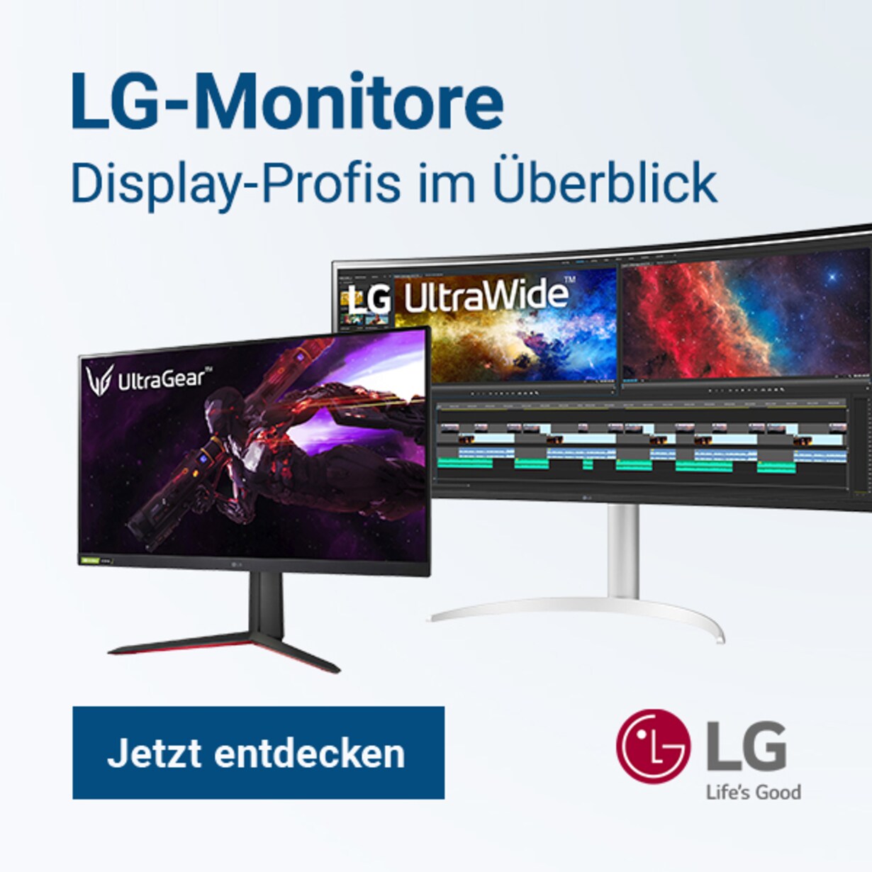 Zu den LG Monitore von Cyberport