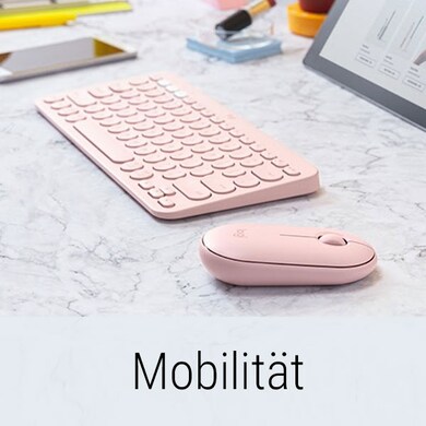 Zur mobilen Peripherie von Logitech