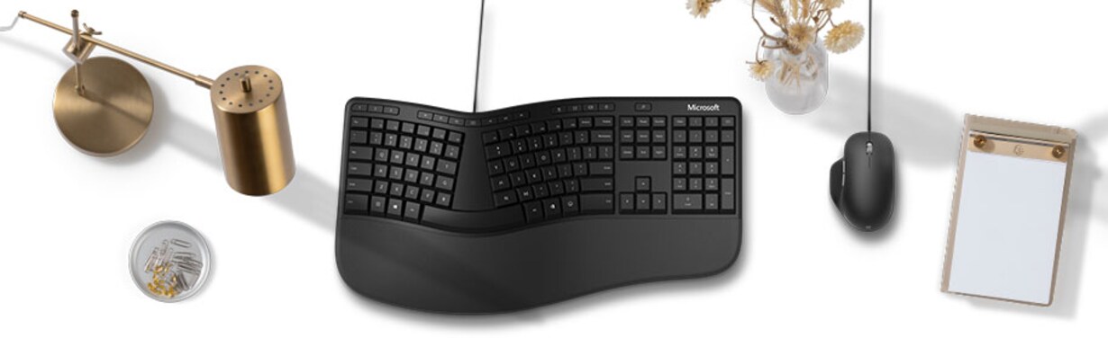 Zum ergonomischen Zubehör von Microsoft