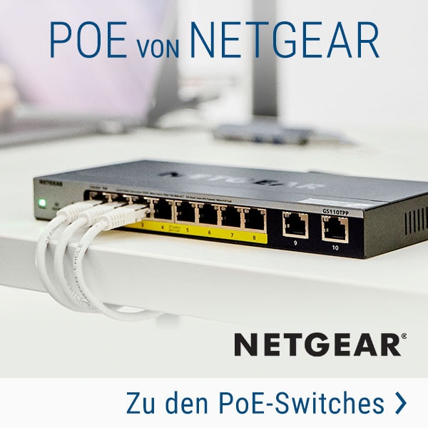 Zu den PoE-Switches von Netgear