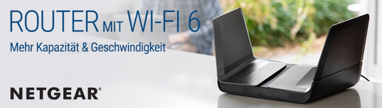 Zu den Netgear-Routern mit Wi-Fi 6