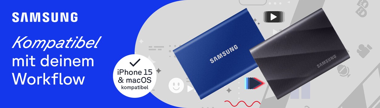 Zu den Samsung Portable SSD