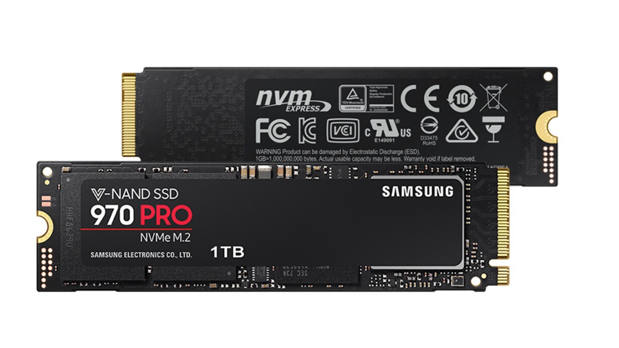 Zu den Samsung 970 PRO SSDs