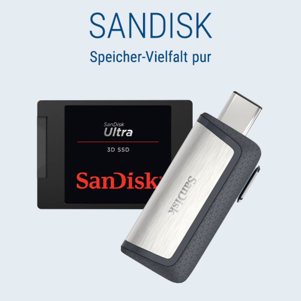 Zu den Speicherkarten von SanDisk