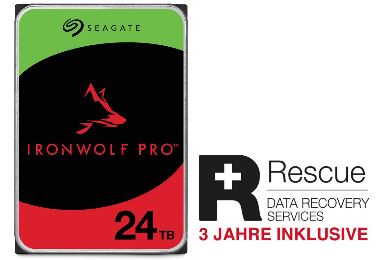 Zu den IronWolf-Pro-Festplatten von Seagate