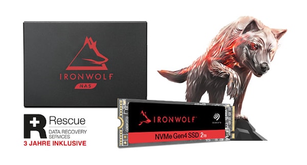 Zu den IronWolf-SSDs von Seagate