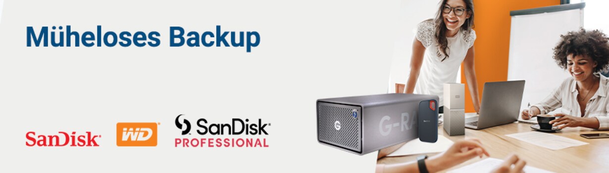 Zu den Backup-Lösungen von Western Digital