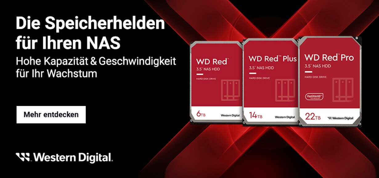 Zur Kaufberatung von WD Red & Co.