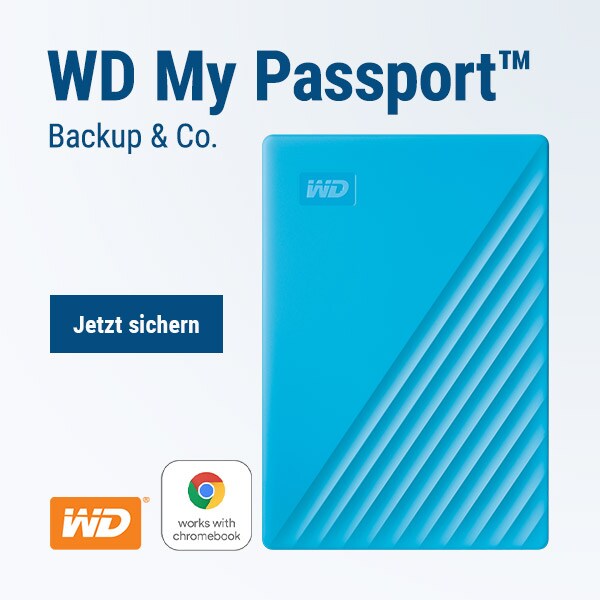 Zu den externen Speicherlösungen von WD