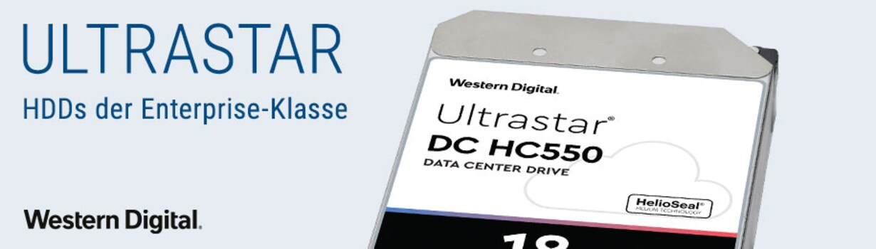 Zu den Ultrastar-Festplatten von Western Digital