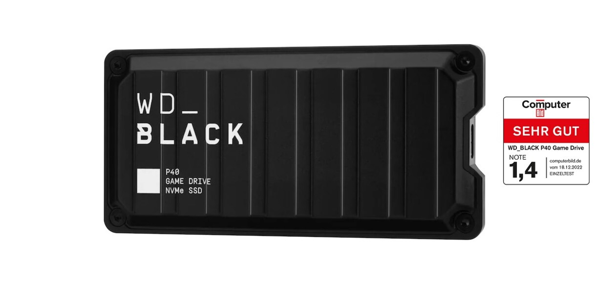 Zu den SSDs P40 Game Drive von WD_BLACK™