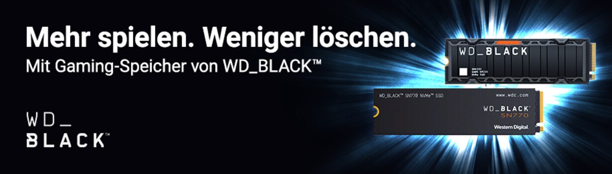 Zu den Speichern von WD_BLACK™